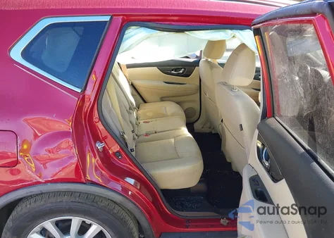 2017 Nissan Rogue Sv z USA, uszkodzony, nr VIN JN8AT2MT7HW393925